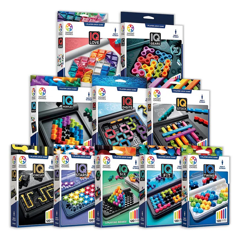 信誼~Smartgames IQ挑戰豪華組(全套10款){樂步客 LoveBook}